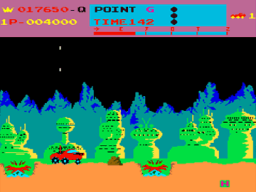 Moon Patrol (Atarisoft) Screenshot 1